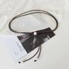 [ZYAS]Thin Waist Rope For Women Fashion Decorative Summer Waist-Cinching With Skirts Slimming Waist Belts Strap