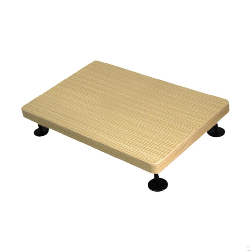 Stand, Wood Desktop Holder for Studio Speakers