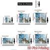2pcs, 2D FLAT PRINTING Curtains (Without Rod) OceanAdventure Halloween Festival Creative Curtains Versatile Fabric Curtains All