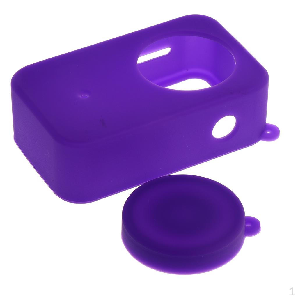 

Body Housing Protective Silicone Cover Accessory For Camera фіолетовий
