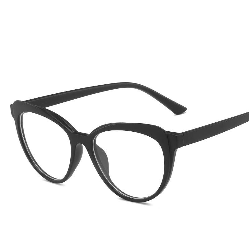 

Fashionable Cat Eye Anti Blue Light Glasses Frame Women 2023 Clear Computer Transparent Lens Eyeglasses Vintage Optical Eyewear