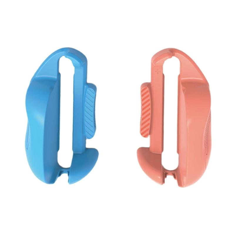 2pcs Mouse Grip Desktop Left Right Controller Mouse Holder for NS2 Game Handle Bracket Gaming Accessories красный/синий