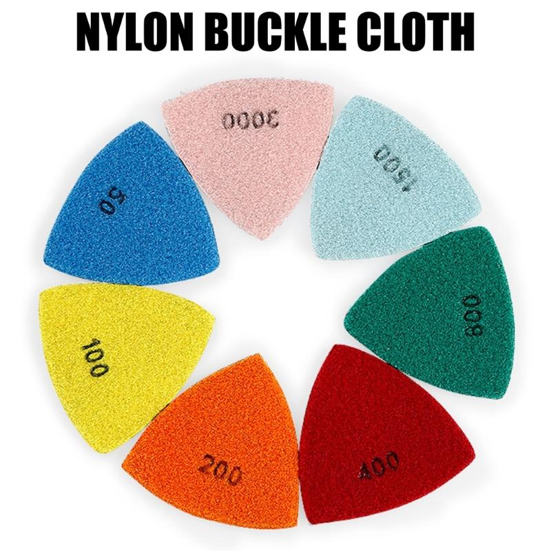 Square Dry Polishing Pads Stones Square Dry Grinding for Efficient Stone surfaces treatments Enhances Work Efficiency