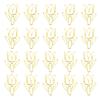 20 Pcs Lovely Decorative Paper Clips Tulips Shape Bookmarks Metal Planner Clips Office Clips for Stationery Lovers