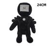 34pcs Skibidi Toilet Plush Soft Toy Cameraman TV Man Skibidi Dop Dop Yes Yes Titans Camcordeman Speakerman Speaker Man Doll