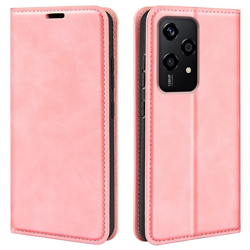 For Honor 200 Lite Card Slots Case Skin-Touch Leather Flip Phone Cover