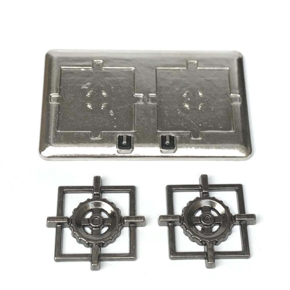

Dual Stove Mini Dollhouse Stove Attachment Doll House Kitchen Accessories Food Game