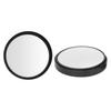 2PCS Car Rearview Auxiliary Blind Spot Mirror 360 Degree Wide Angle Adjustable Rotation RoundBlack