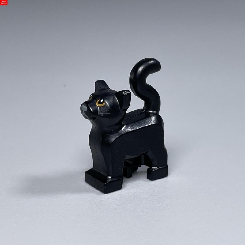 5pcs/lot MOC Bricks Animal White Black Little Small Cat 6175px1 Educational DIY Building Blocks Toys for children Xmas Gifts