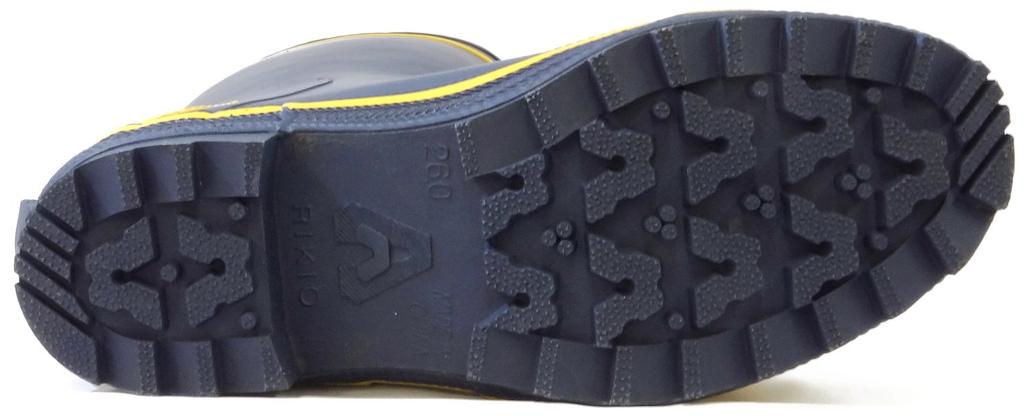 Rikioh Men's Standard Working Boots, Navy, Size W112, 28.0 cm, 3E