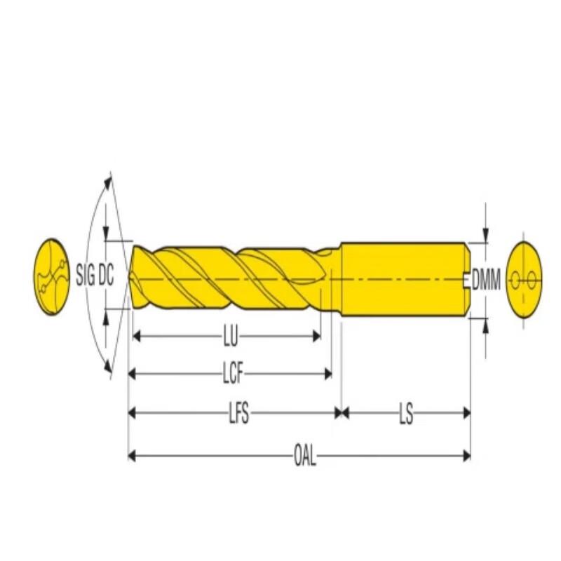 DEREK Solid Carbide Drill Bit