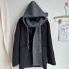 Luochi Women's Stylish Hooded Scarf: Warm, Neck-Protecting Knit for Autumn/Winter.