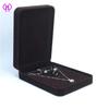Flocked Jewelry Box for Necklace, Rings, Bracelets & Earrings - 4-Piece Set