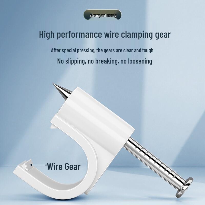 Shanze Round Cable Clips Wall Tacks