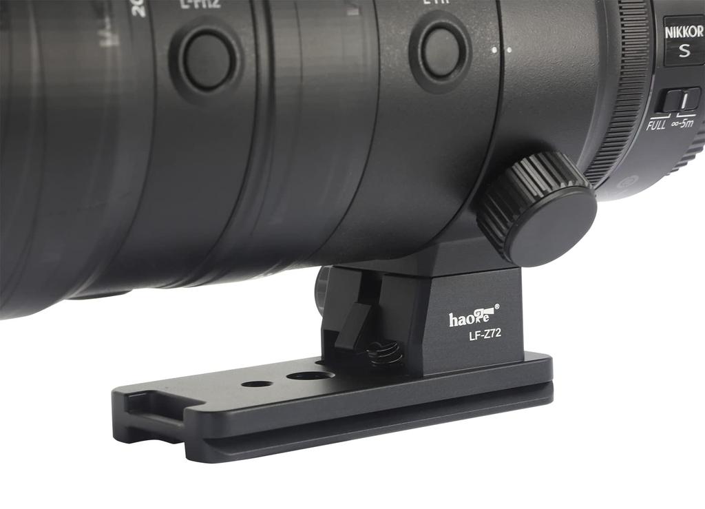 Haoge Lens Replacement Foot for Nikon NIKKOR Z VR Z 400mm VR Z VR and Z 600mm VR S Lenses with Quick Release Plate 100-400mm F/4.5-5.6 S, F4.5 S,