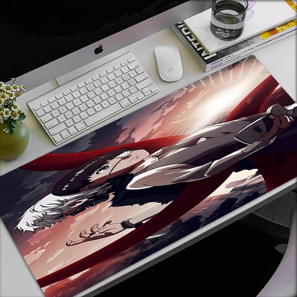 Tappetino per Mouse Tema Tokyo Ghoul, Base in Gomma Antiscivolo, Multifunzionale per Ufficio e Decorazione Domestica, Perfetto per Personalizzare lo Spazio di Lavoro.