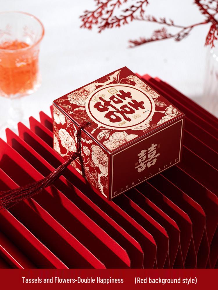 2025 New Style Wedding Candy Box - Elegant Favor and Packaging for Sweets