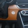 For Alfa Romeo Giulia 2017 2018   Aluminum Alloy Car Door Speaker Cover Trim Sticker Car Interior Accessories