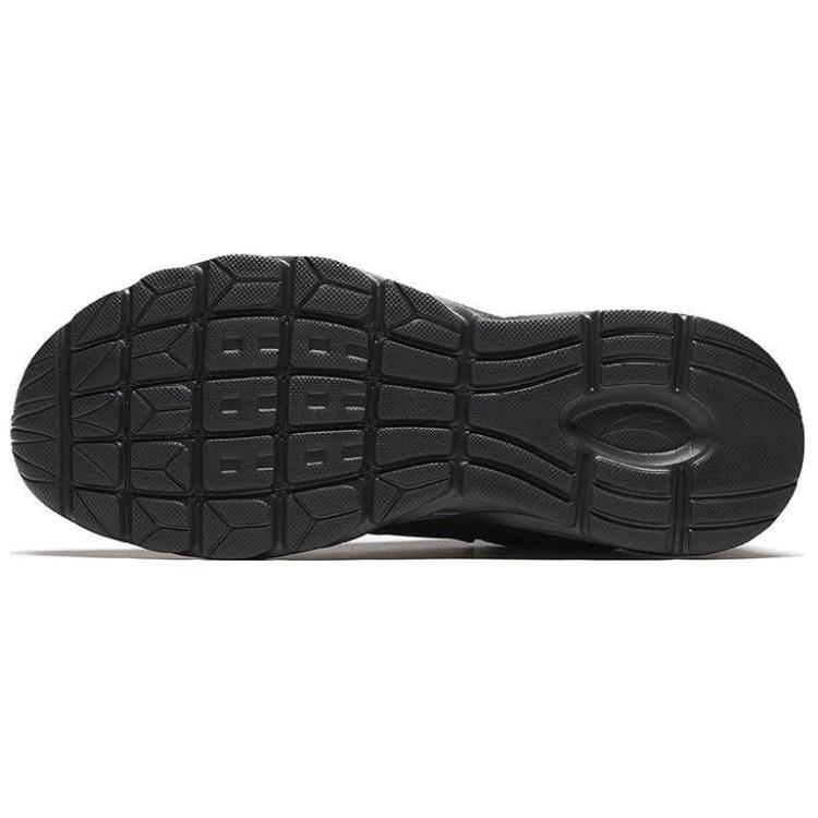Anta Versatile Comfortable Non-Slip Low-Top Running Shoes Men Sneakers Black 912355524-5