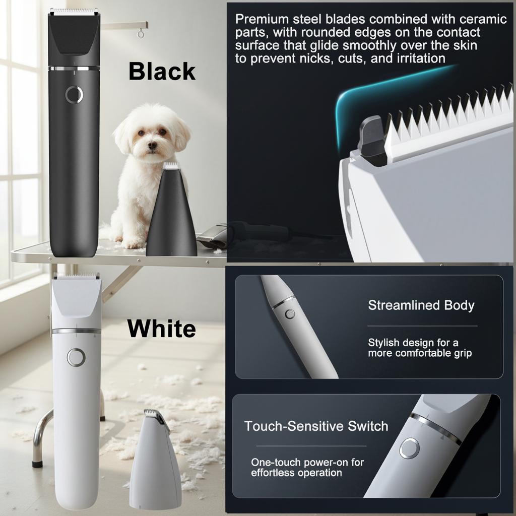 Electric USB Rechargeable Pet Grooming Kit Shaver Hair Cutter Machine Household Pet Dog Hair Remover