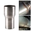 OD:2" 2.2'' 2.5'' 3'' Universal Stainless Steel Car Exhaust Reducer Connector Pipe Tube Adapter Intake Pipe Connection Joint