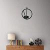 Stylish Design Wall Hanging Tea Lights Iron Art Round Metal Wall Holder  Living Room
