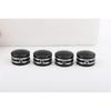 Jeu de 4 caches-boulons noirs pour Harley Twin Cam 1999-Plus Tard Evo 1985-1999 Neuf