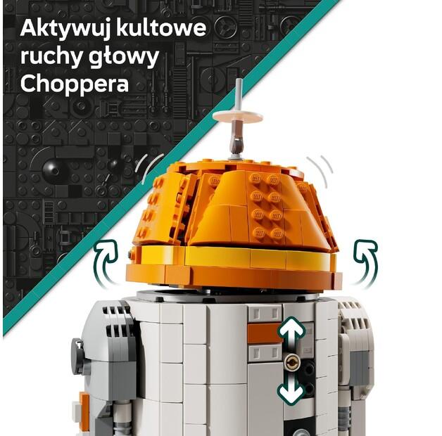 Конструктор LEGO Star Wars 75416 Астромеханический дроид Chopper (C1-10P)