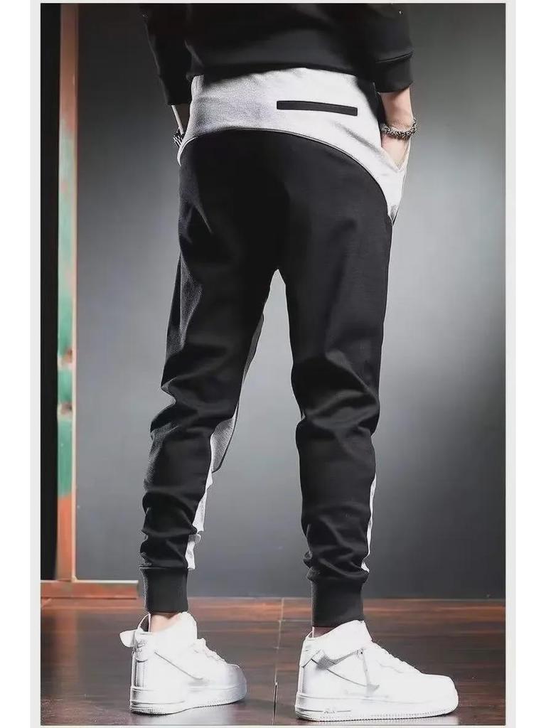 Herren Trendige Lockere Sport-Overalls: Sommer Leichte Nähte Lässige Hosen