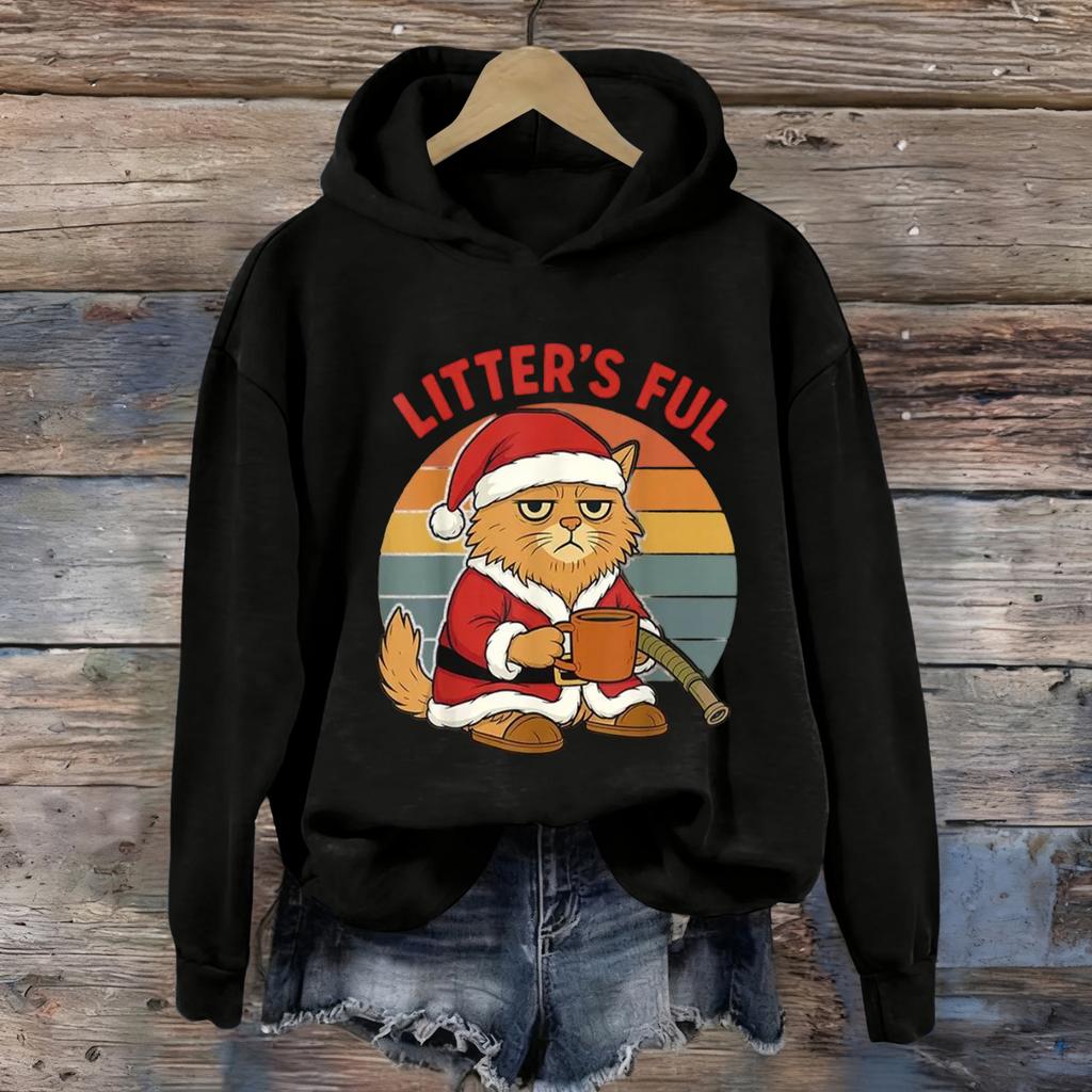 Women's Fashion Daily Versatile Casual Sweatshirts Long Sleeve Hooded Top Sweatshirts