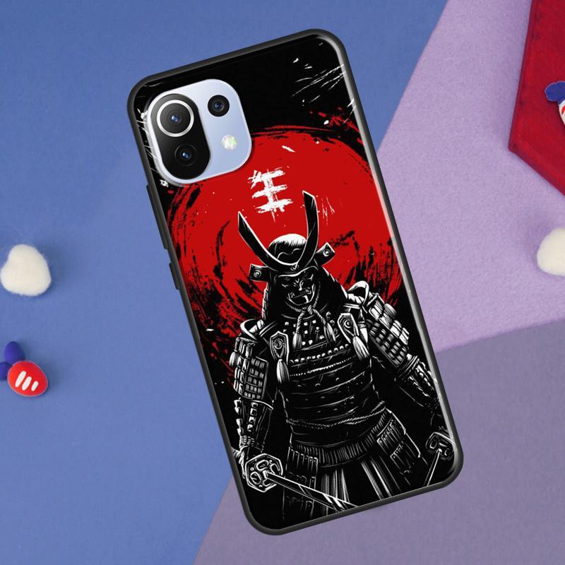 Japanese Samurai Cover For Xiaomi 14T Pro 11T 12T 13T 13 14 Ultra POCO X7 Pro X3 X5 F3 F5 F6 M6 X6 Pro Case