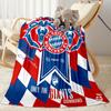 Bayern Munich Blanket Ultra-Soft Perfect for Office Picnics Livingroom for All Occasions Playful Design Best Holiday Gift for Friends Family