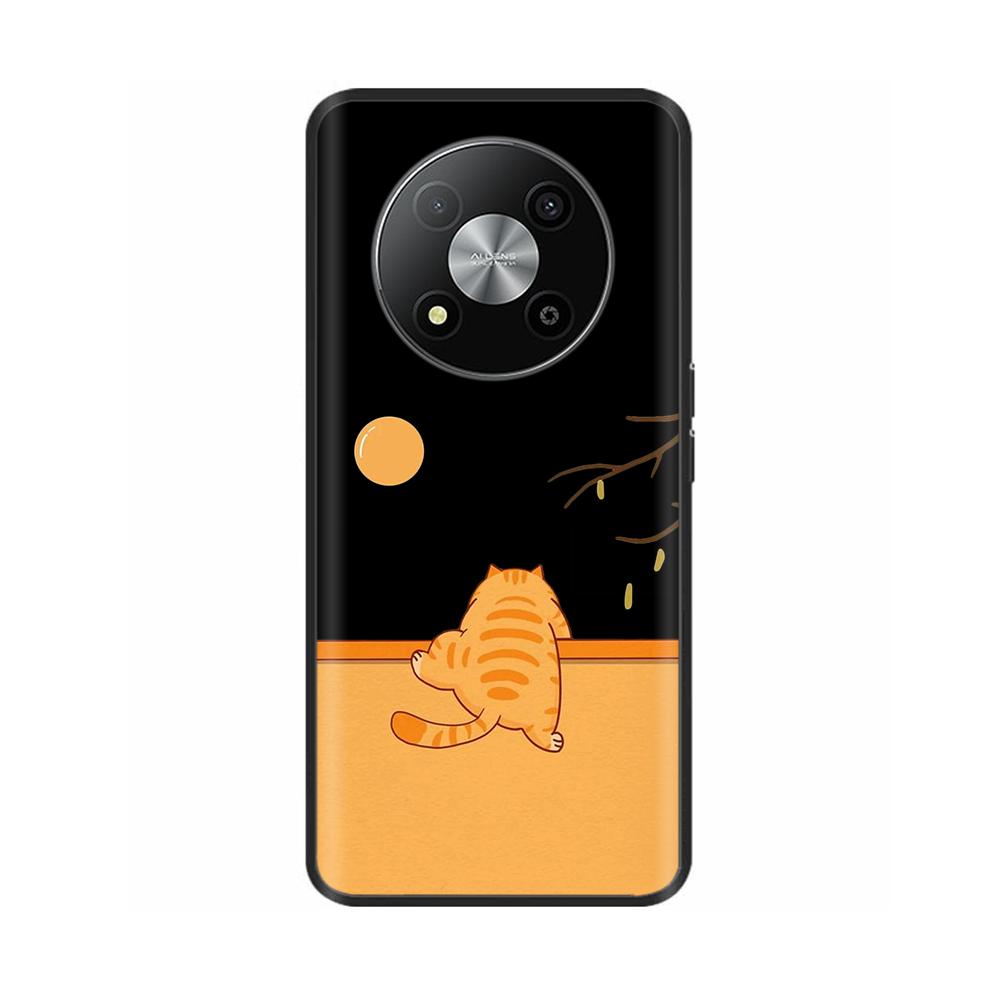 For ZTE Blade A73 5G Case  Cute Design Soft Liquid Silicone Back Cover For ZTE Blade A73 5G A 73 Protection Phone Housing Fundas
