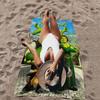 Classic Cute Cartoon S-Shrek Big Microfiber Beach Towels Quick Dry Towel Sand Beach Towels Pool Towel For Travel Swim Pool Yoga