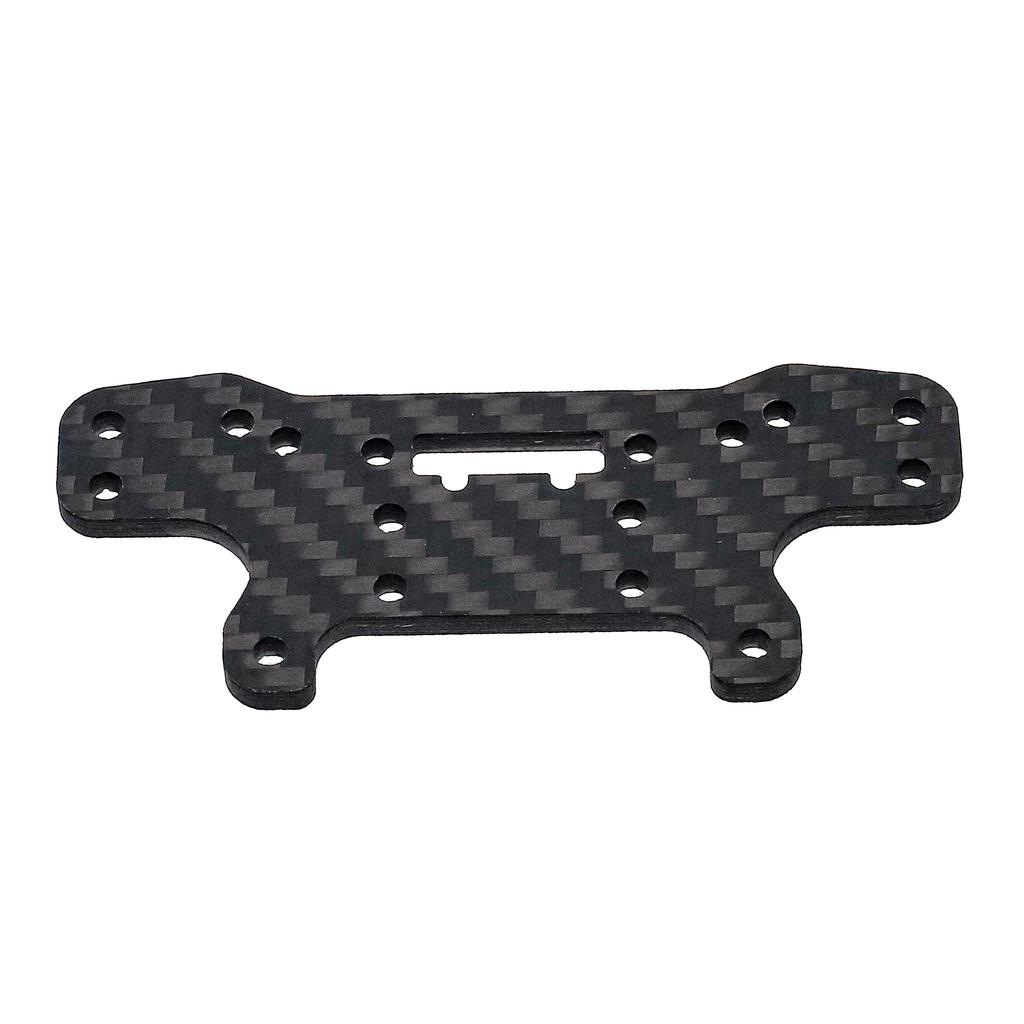 Carbon Fiber Shock Tower Plate for MJX Hyper Go 10303 10304 – Front & Rear Suspension Upgrade for 1/16 RC Car