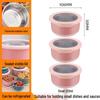 Stainless Steel Food-Grade Sealed Soup & Bento Bowl for Refrigerator