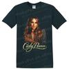 Carly Pearce Country Singer Portrait T Shirt Western Music Fan Graphic Art Tee