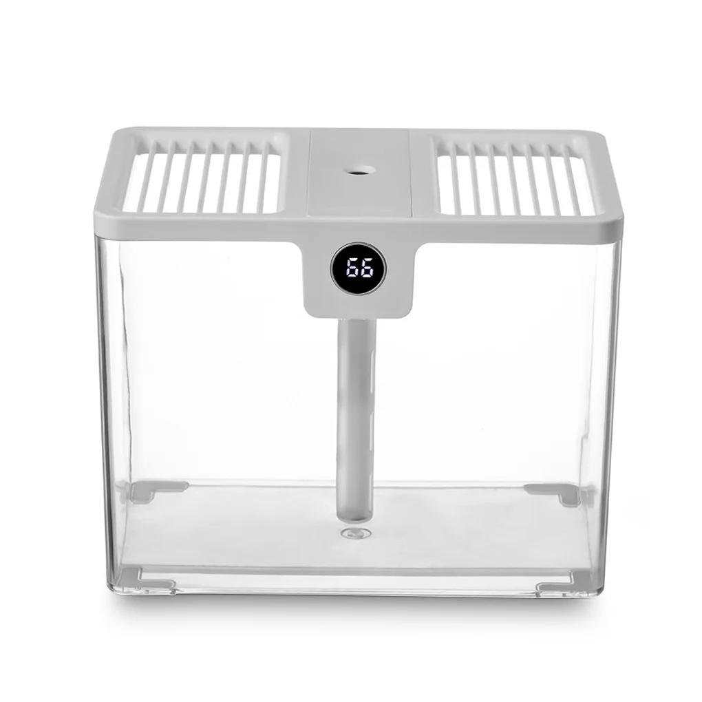 

Увлажнитель воздуха 1,5 л, диффузор большой емкости с гигрометром, увлажнитель для спальни, дисплей, электронный туманообразователь белый