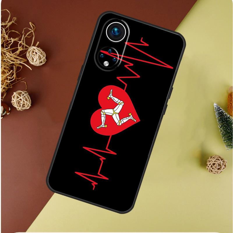 

Isle of Man Coat of Arms Case For Honor Magic 7 5 6 Pro Honor 200 Pro 50 70 90 Lite X9b X9a X8b X8a X8 X9 X9c Cover Honor Magic5 Lite