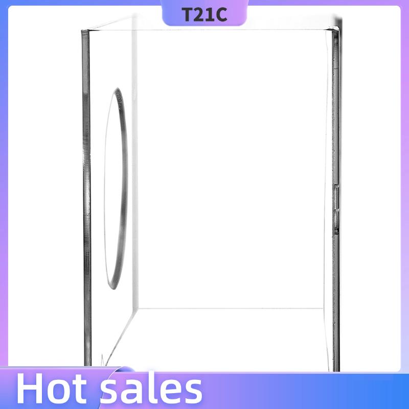 T21C 2X Glove Box Holder Glove Dispenser Wall Mount, Acrylic Gloves Dispenser Clear Disposable Glove Holder Glove Rack NONE прозрачный