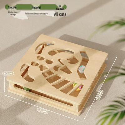YUNXIAOSHI Cat Scratching Maze Box
