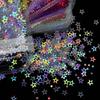 Holographic Hollow Star Nails Sequins Laser Flakes Nail Art Decoration