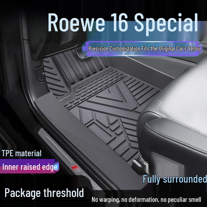 Roewe I6/i6 PLUS TPE Floor Mats  Waterproof Door Sill Cover Single-layer Upgrade: TPE Mats