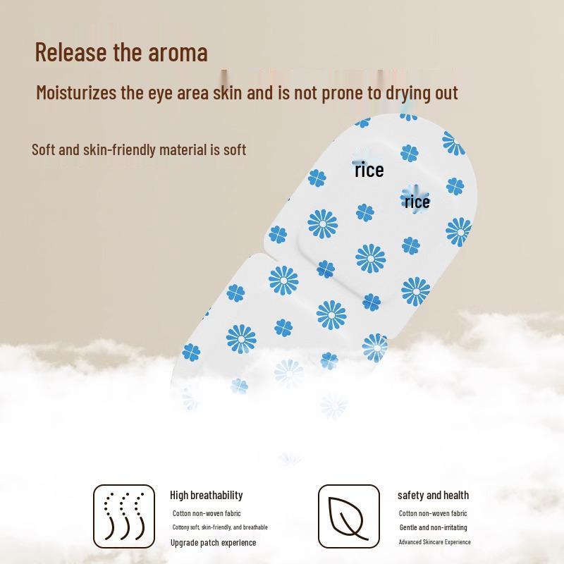 Lutein Steam Eye Mask: Hot Compress for Eye Fatigue, Removes Dark Circles, and Provides Heating Eye Protection