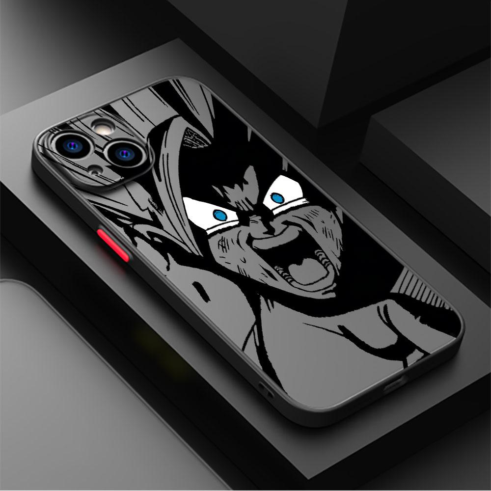 Hot Anime Dragonballs New Phone Case for iPhone 15 16 17 Pro Max 14 Plus 12 13 11 Pro Max SE 14 Pro XR XS Matte Shell