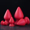 6 Sizes Huge Anal Plug Comfortable Silicone Anal Dildo Suction Cup Big Butt Plug,Anal Dilator Adult Anal Sex Toys for Women Anus