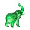 Crystal Elephant Figurines Glass Elephant Statues Crystal Animal Collectible Figurines Ornament Tabletop Decoration HX6C