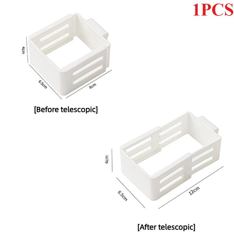 

2Pcs Expandable Refrigerator Side Door Storage Dividers Adjustable Partition Baffles for Kitchen Bottle Shelf Organizer