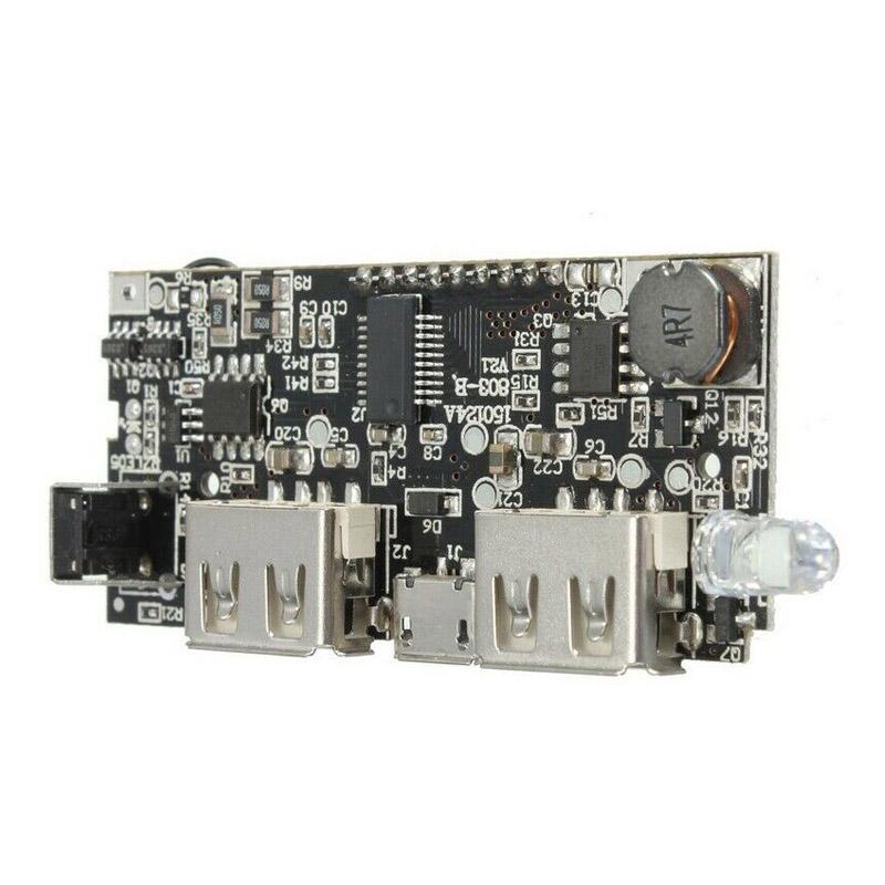 Dual USB Digital Display 5V 1A/2.1A Mobile Power Bank Battery Charger Module Board