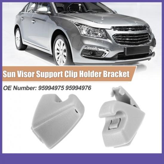 TWO Plastic Sun Visor Support Clip Retainer 95994975  for Chevrolet Cruze